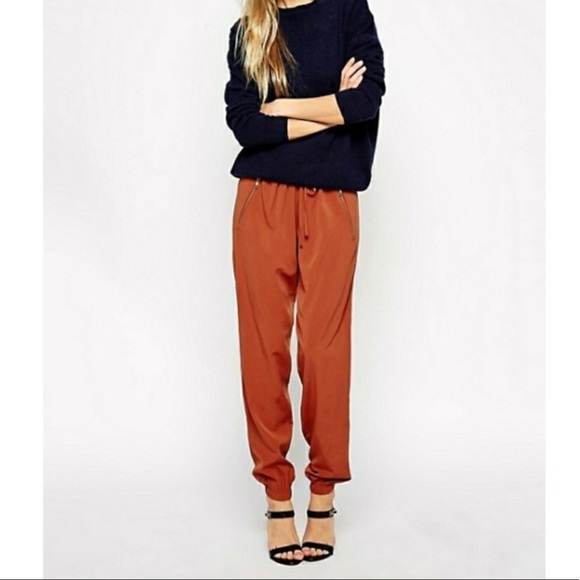 Jumpsuits | Asos Rust Colored Joggers 
